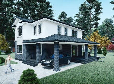 Проект дома DBT 268-2