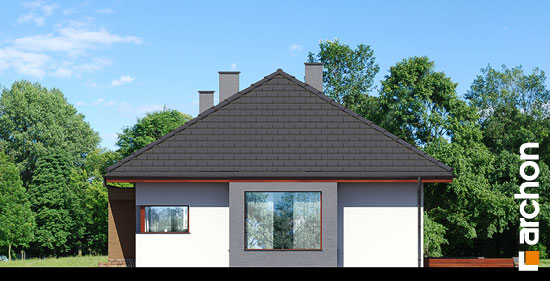 Проект дома Дом под красной рябиной (Н) вер.2 - 4 Одноэтажные дома в Украине