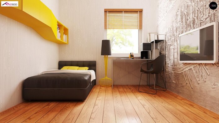 Проект дома U7 35 S - 12 Одноэтажные дома в Украине