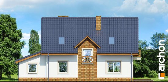 Проєкт будинку Будинок в горошку 2 вер.3 - З мансардним поверхом дома в Україні