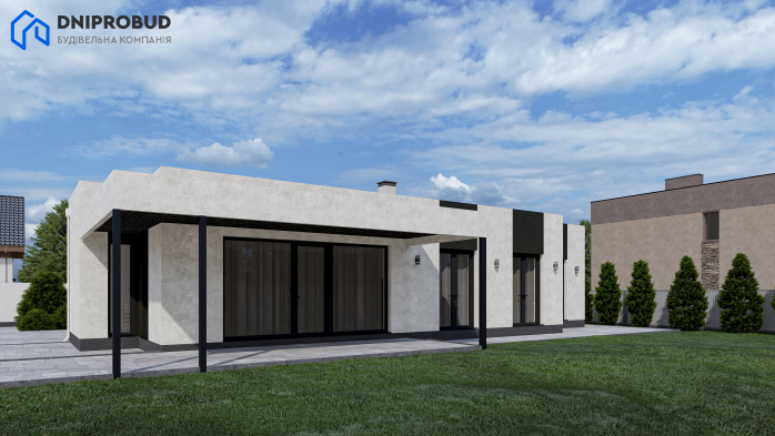 Проєкт будинку Db 23 - Одноповерхові дома в Україні