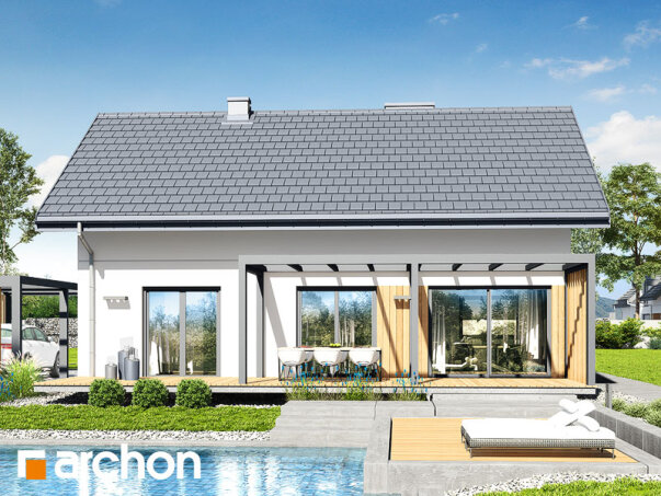 Проєкт будинку Будинок під липкою 2 - Одноповерхові дома в Україні