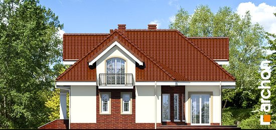 Проект дома Дом в алоэ 3 вер.2 - 4 С мансардным этажом дома в Украине