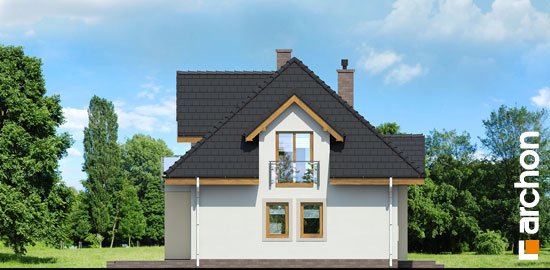 Проект дома Дом в незабудках (H) вер.2 - 5 С мансардным этажом дома в Украине