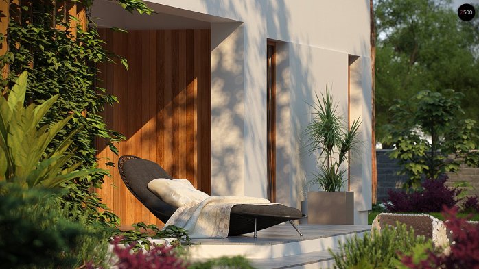 Проект дома Ux102 - 6 Одноэтажные дома в Украине