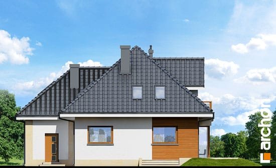 Проєкт будинку Будинок в руколі (Г2H) - З мансардним поверхом дома в Україні