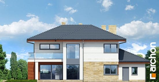 Проект дома Вилла Оливия 2 - 6 Двухэтажные дома в Украине