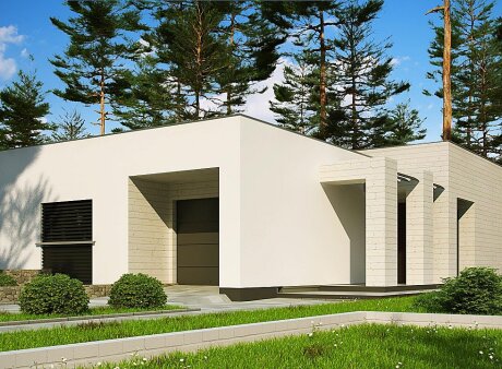 Проект дома Ux68 A minus