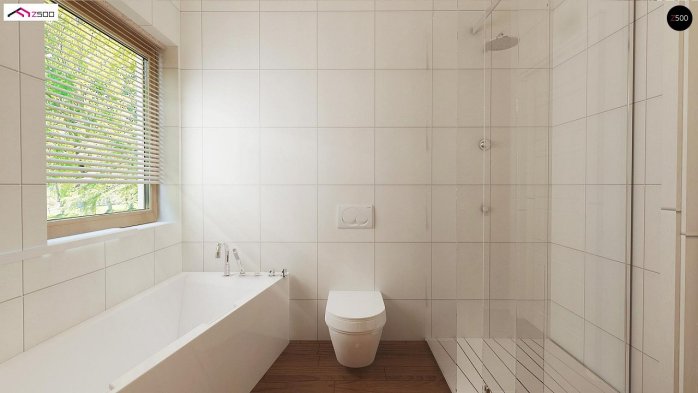 Проєкт будинку U8 - Одноповерхові дома в Україні