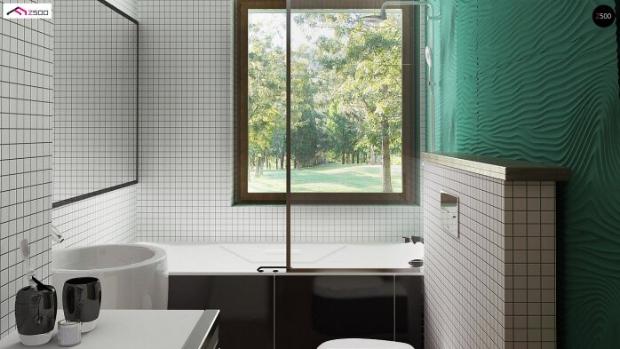 Проєкт будинку U139 - Одноповерхові дома в Україні