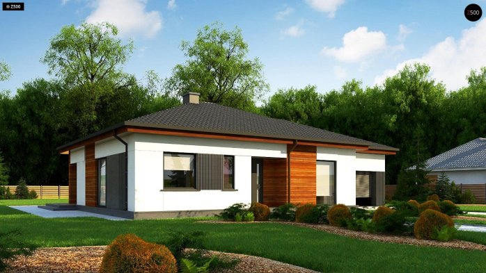 Проект дома U375 - 1 Одноэтажные дома в Украине