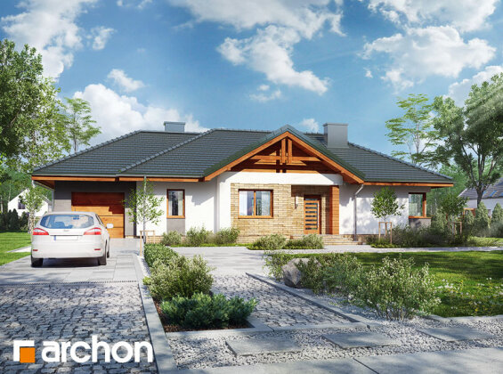 Проект дома Дом в лещиновнике 5