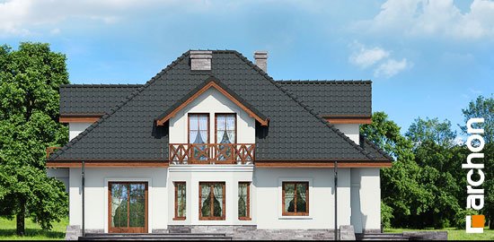 Проект дома Дом в зорьках вер.2 - 5 С мансардным этажом дома в Украине