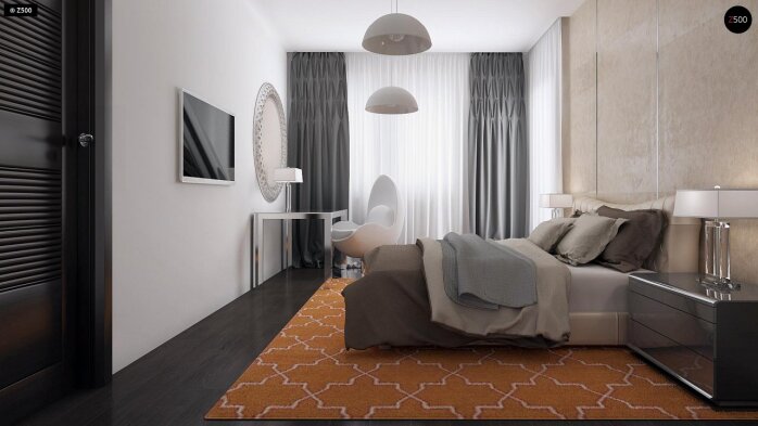 Проєкт будинку U203 - Одноповерхові дома в Україні