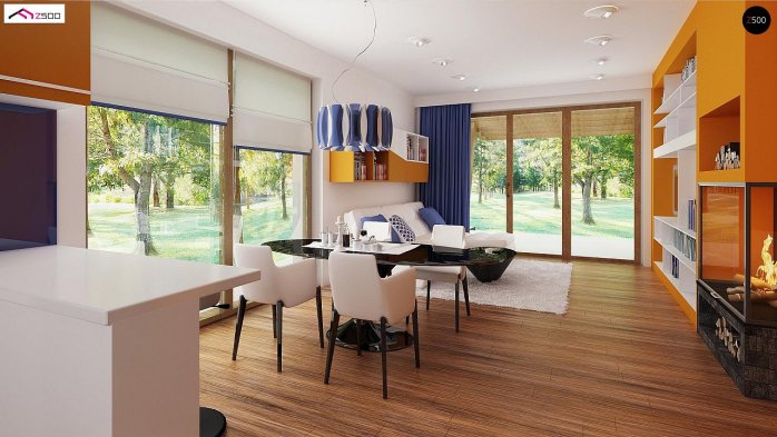 Проект дома U308 - 10 Одноэтажные дома в Украине