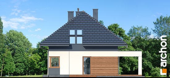 Проєкт будинку Будинок в малинівці 12 - З мансардним поверхом дома в Україні