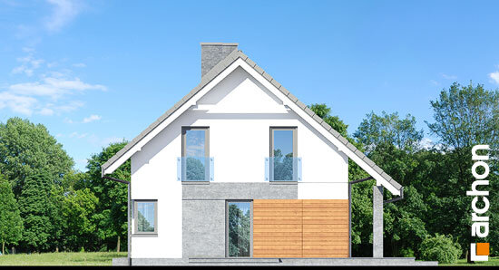 Проект дома Дом в малиновках 2 - 5 С мансардным этажом дома в Украине