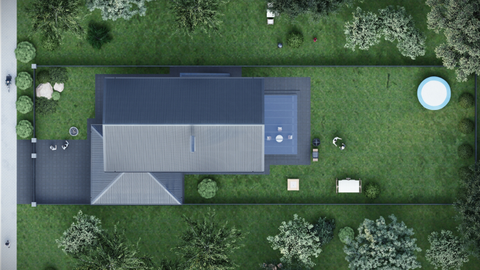 Проект дома DBT 579 - 7 дома в Украине