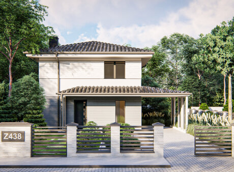 Проект дома U438