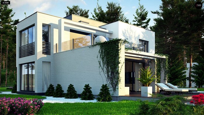 Проєкт будинку Ur17 A - Двоповерхові дома в Україні