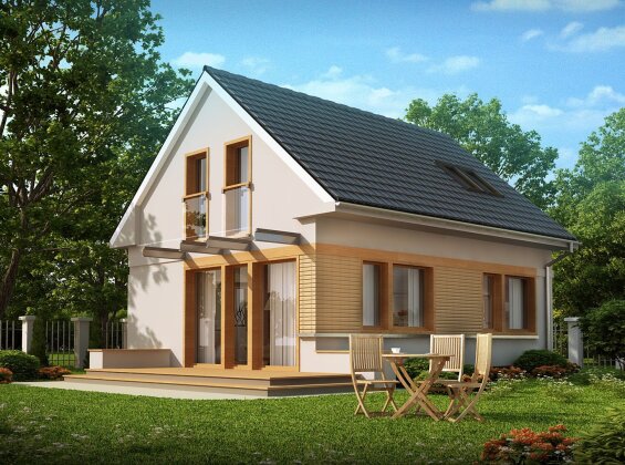 Проект будинку з мансардою Z211 PK
