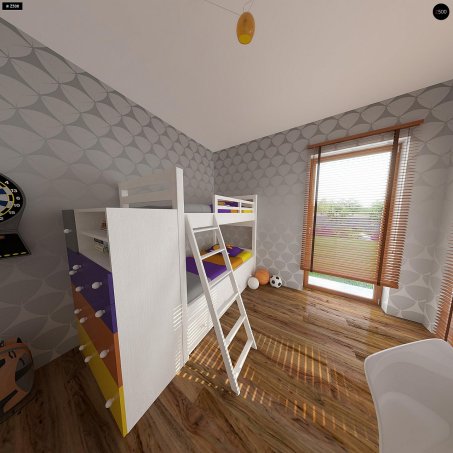 Проект дома Ux102 GP - 19 Одноэтажные дома в Украине