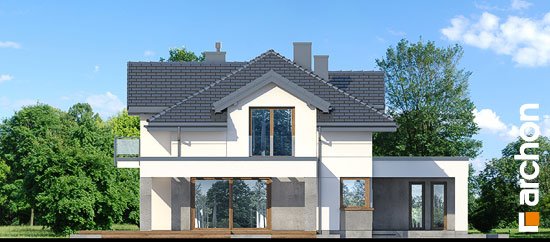 Проект дома Вилла Миранда 14 (Г) - 5 С мансардным этажом дома в Украине