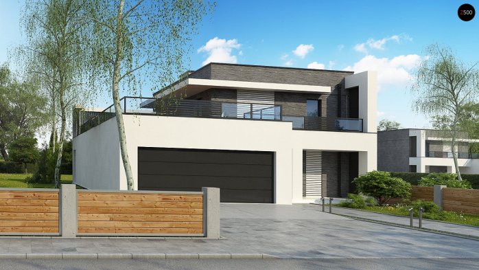 Проєкт будинку Ub16 - Двоповерхові дома в Україні