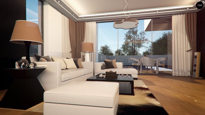 Проєкт будинку Ux123 - Двоповерхові дома в Україні