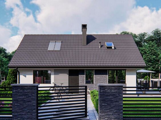 Проєкт будинку U557 el