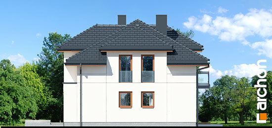 Проєкт будинку Будинок в сандавіллах - Двоповерхові дома в Україні