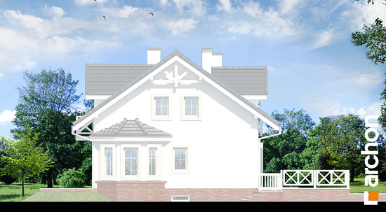 Проєкт будинку Будинок в ясменнику вер.2 - З мансардним поверхом дома в Україні