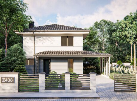 Проект дома U438 el