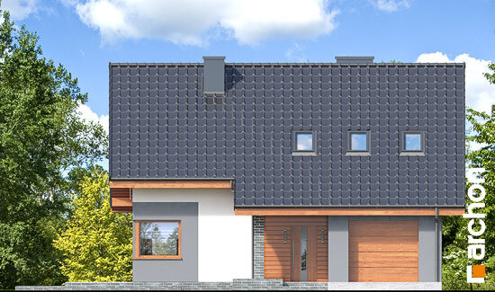 Проект дома Дом в журавках 7 - 3 С мансардным этажом дома в Украине