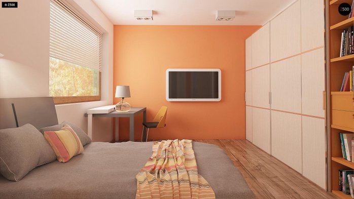 Проект дома U41 GP - 8 Одноэтажные дома в Украине