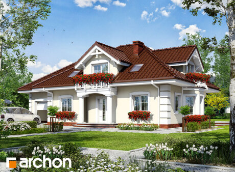 Проєкт будинку Будинок в ехінацеях 2 вер.2