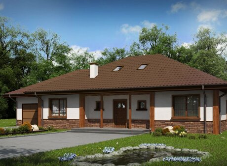 Проєкт будинку u10 D sdu gl