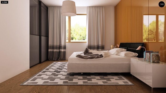 Проєкт будинку U93 - Одноповерхові дома в Україні