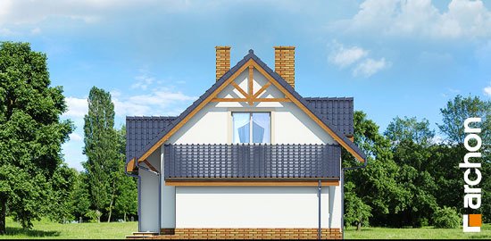 Проєкт будинку Будинок в горошку 2 вер.3 - З мансардним поверхом дома в Україні