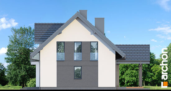 Проект дома Дом в люцерне 11 - 5 С мансардным этажом дома в Украине