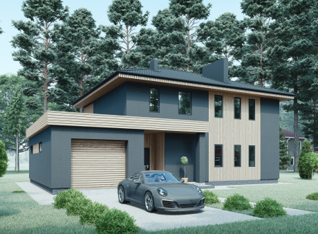 Проєкт будинку DBT 265