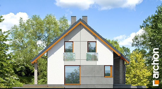 Проект дома Дом в журавках 4 - 5 С мансардным этажом дома в Украине