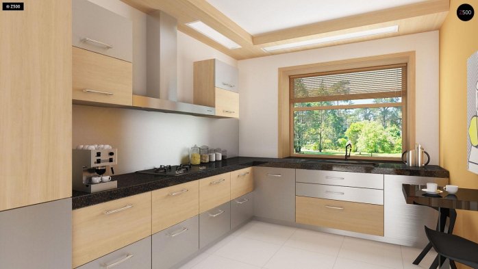 Проект дома Ux12 k - 8 Двухэтажные дома в Украине