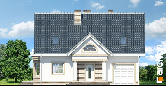 Проект дома Дом в сапфирах вер.2 - 3 С мансардным этажом дома в Украине