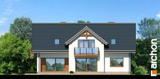 Проєкт будинку Будинок в калатеях 8 (Г2) - З мансардним поверхом дома в Україні