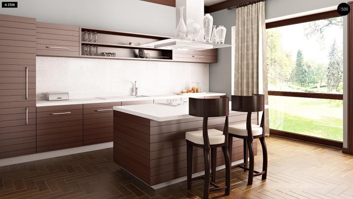 Проєкт будинку Ux15 GL2 P - Двоповерхові дома в Україні