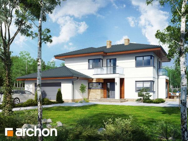 Проект дома Вилла Оливия 2 - 2 Двухэтажные дома в Украине