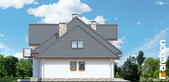 Проект дома Дом в каннах  - 5 С мансардным этажом дома в Украине