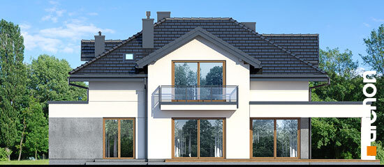Проєкт будинку Вілла Міранда 9 (Г2) - З мансардним поверхом дома в Україні