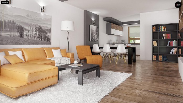 Проєкт будинку U41 - Одноповерхові дома в Україні